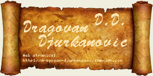 Dragovan Đurkanović vizit kartica